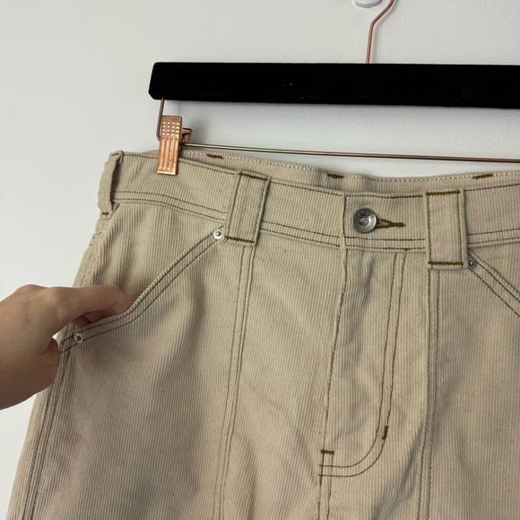 BDG Urban Outfitters Corduroy Carpenter Pants Size 30 Cream - Picture 5 of 11